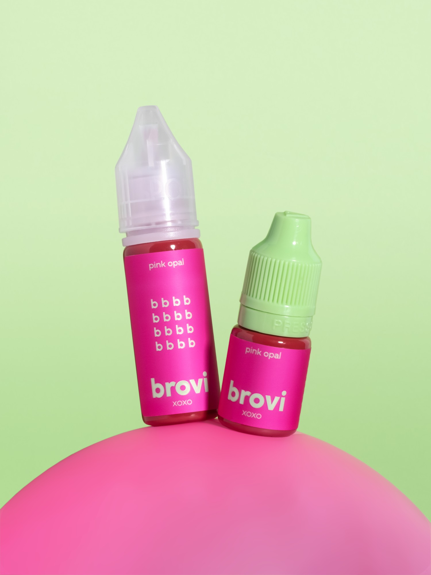 BROVI ტუჩის პიგმენტი pink opal